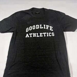 Goodlife T-Shirt Men's Grey  Logo Crew Active Streetwear Short Sleeve Sz S USA